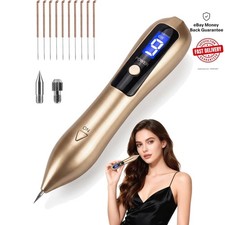 USB Rechargeable Skin Tag Remover Pen with 9 Speed Levels Safety Lock
