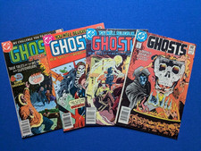 Ghosts  4 Comic Book Lot -DC Horror