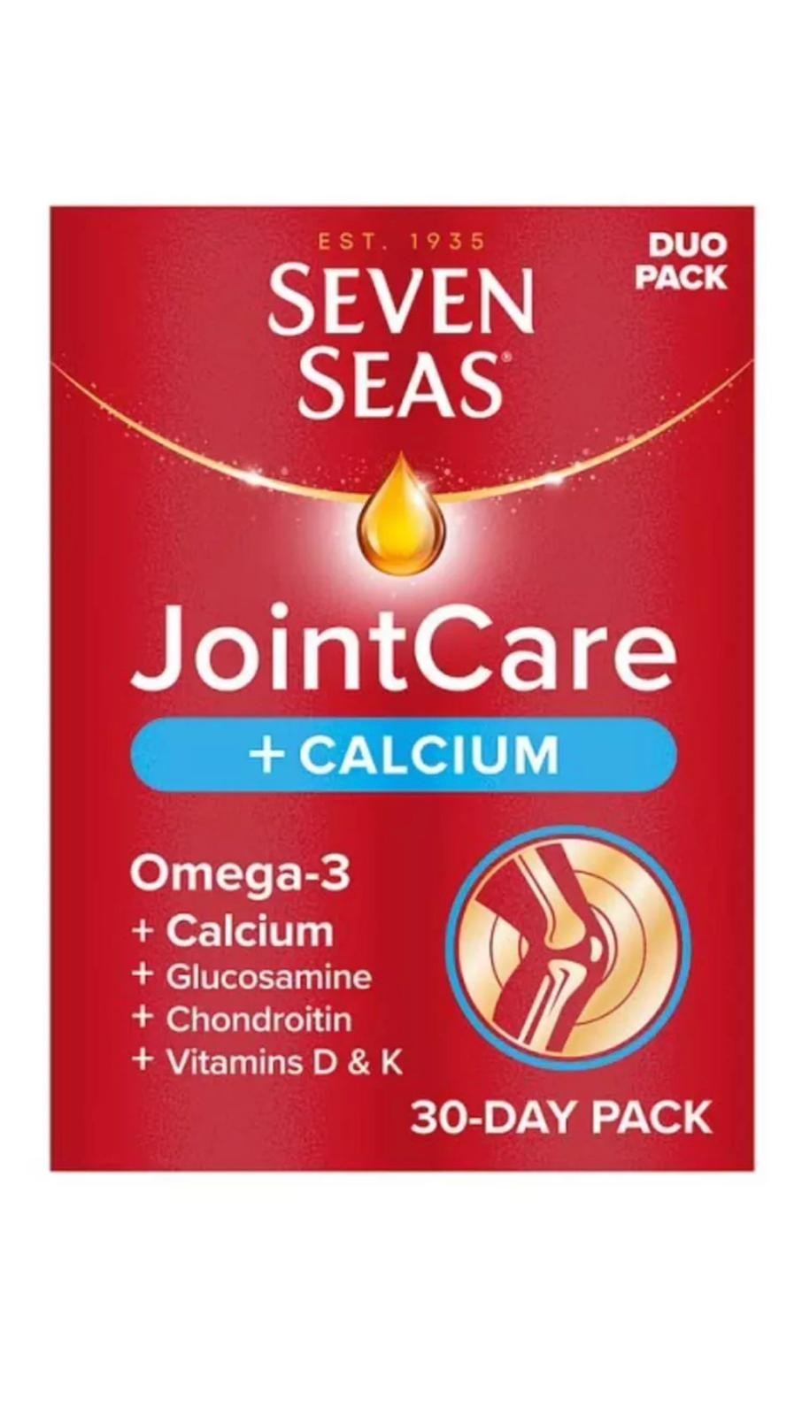 Seven Seas Jointcare Calcium 30 Capsules + 30 Tablets Lloyds Pharmacy - Image 2