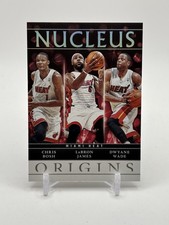 Chris Bosh / LeBron James / Dwyane Wade 2024-25 Origins Nucleus - Miami Heat