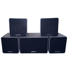 Sony SS-CNP67 5-Piece Home Theater Speaker Set 4 Satellites Center Tested