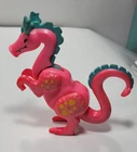 Vintage 1974  Fisher Price Pink Dragon #993 Little People Castle Has Both Ears