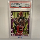 PSA 10 MICHAEL JORDAN 1996-97 SKYBOX Z-FORCE #11 BULLS GOLD 11