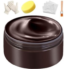 Leather Recoloring Balm Dark Brown, Leather  Vinyl Color Restorer Conditione...