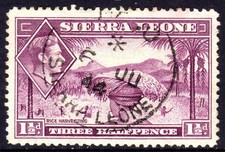 SIERRA LEONE  USED    2/4