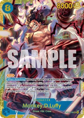 2025 ONE PIECE OP11-J #118 モンキー・D・ルフィ Monkey.D.Luffy (118) OP11-118 English SEC A Fist of Divine Speed
