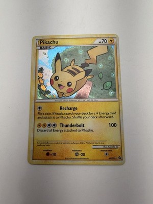Pokémon Pikachu TCG Holo Black Star Promo Card HGSS03