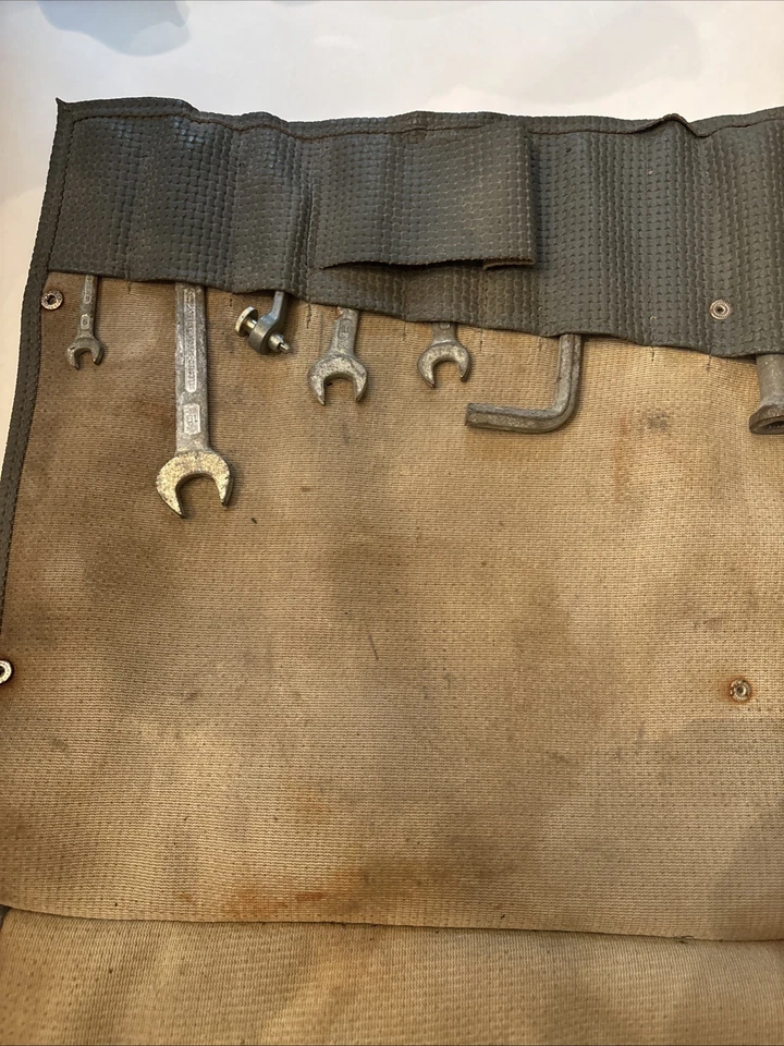 Bolsa de herramientas original y cesta de herramientas tejido para Porsche 356C, 911 912 Foto 3 de 4