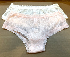 VTG- Victoria's Secret Angels 2006 Lace BoyShort panties pair - NWT Size Large