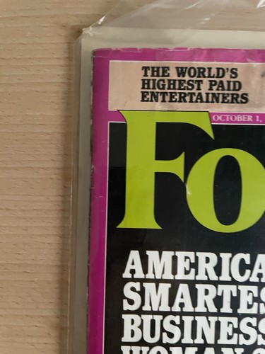 MADONNA FORBES MAGAZINE - Oct 1990 - Picture 5 of 13