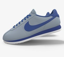 Nike Mens Cortez Low Top Lace-Up Sneakers Sol...