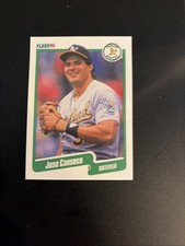 1990 Fleer - Jose Canseco #3