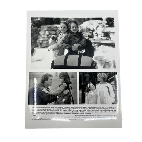 Walt Disney Pictures Lindsay Lohan The Parent Trap Movie Press Kit - Picture 7 of 12