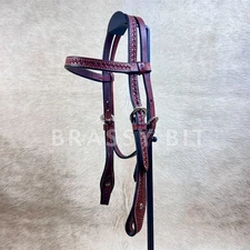Pony Tooled Leather Headstall