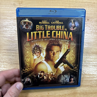 #ad Big Trouble in Little China 1986 Blu ray 2009 Region A Kurt Russell $19.99