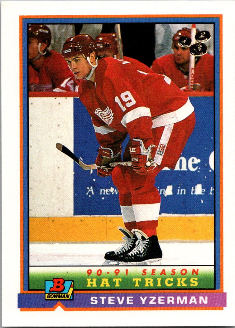 1991-92 Bowman - Steve Yzerman #41
