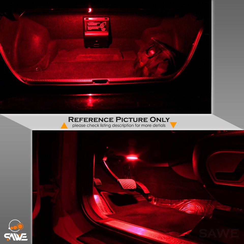 11 x For 2005 - 2015 Toyota Tacoma Interior LED Lights Bulb Package Kit ...