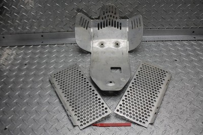 2005 HONDA CRF250R SKID PLATE UNDER ENGINE FRAME GUARD RADIATOR GUARDS Devol