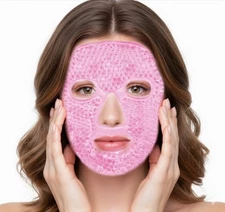 Ice Pack Cold Face, Eye Masks Reduce Face Puff, Dark Circles, Reusable Cold Hot