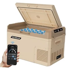 12V Refrigerator Portable Freezer, Electric Cooler for Vehicles Car 30 Quart