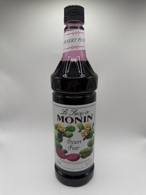 Monin Desert Pear Gourmet Syrup 1L Bottle   Limited Edition