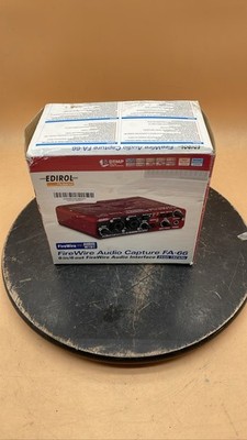 Edirol FA-66 FireWire Audio Interface 6 In 6 Out Recording Capture Device