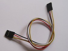 120 pcs Jumper wire Female to Female 4 Pin Pitch 2.54mm 4 colors Cable 30cm 12"