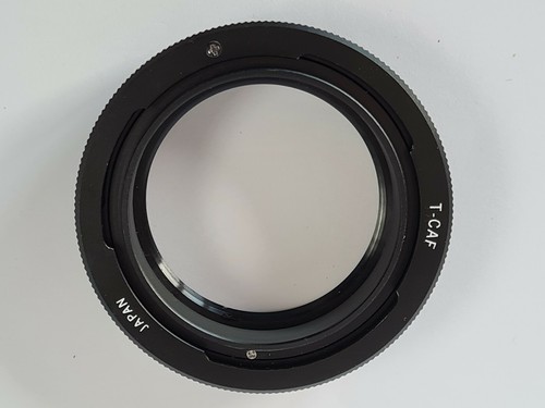 Adaptador Canon FD a T-Mount T-CAF sin marca con tapa, en caja, nunca usado - Imagen 4 de 11
