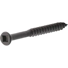 The Hillman Group 47324 6 X 2-1/4-Inch Square Drive Trim Screw-Sharp Point,
