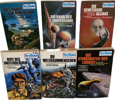 Perry Rhodan Taschenbücher 307 309 311 und 3x Erstauflagen 219 228 295 Vintage 