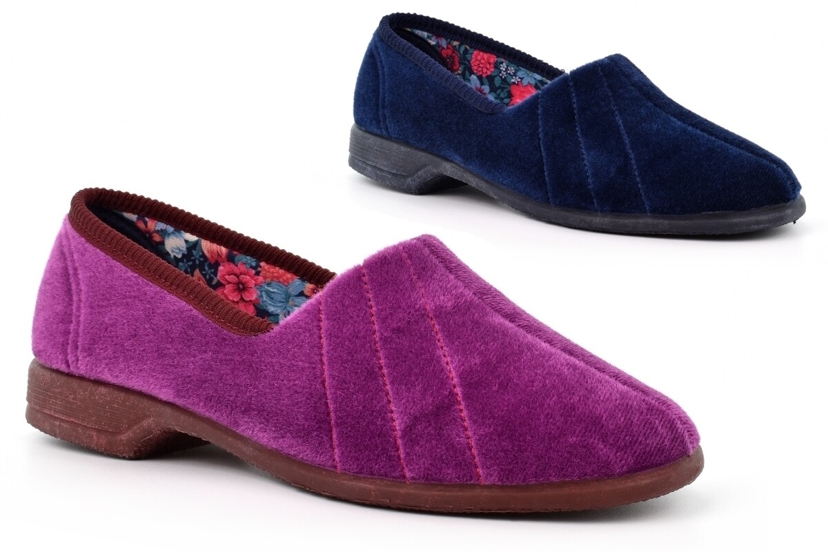 SAOLA Ciabatte da donna moquette ciabatte donna tacco basso suola gomma