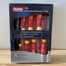 DURO VDE-SCHRAUBENDREHER-SATZ, 8-TLG. NEU OVP...