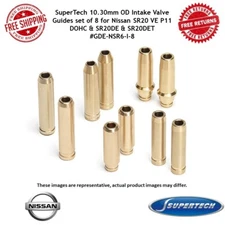 SuperTech GDE-NSR6-I-8 10.30mm OD Intake Valve Guides set of 8 for Nissan