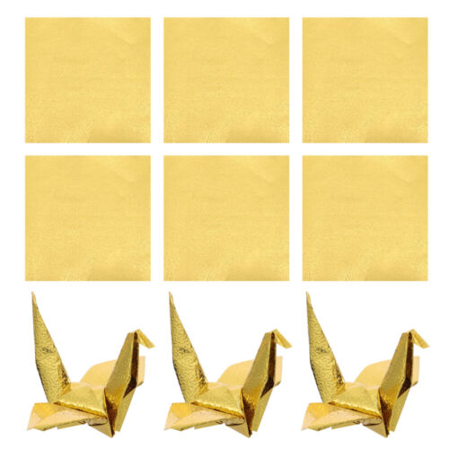  100 Pcs Das Geschenk Einseitiges Perlmutt-Origami Zum Basteln Kinder Kran - Photo 1/14