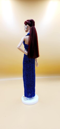 Gown Outfit Dress new for dolls Fashion Royalty barbie model silk stone new 1/2 - Picture 5 of 10