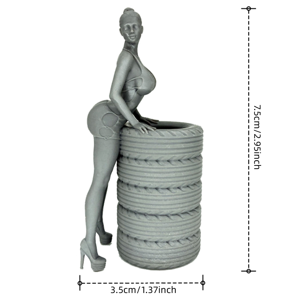 Scene Beauty Unpainted Resin Model Kit 1:24 Model Kit Plastic