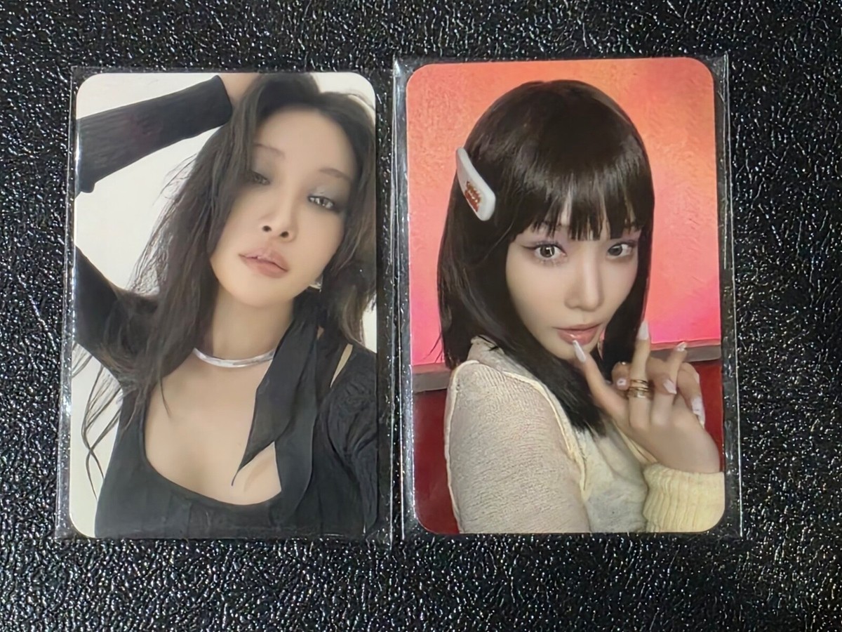 チョンハ CHUNGHA Alivio 台湾 限定トレカ ① CHUNGHA ALIVIO STRESS BROADCAST MUSIC BANK GONGBANG