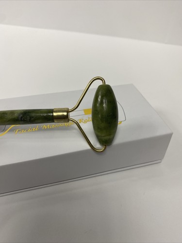 Facial Massage Jade Roller Slimming Face Body Eye Head Neck Beauty Best Tool - Picture 3 of 4