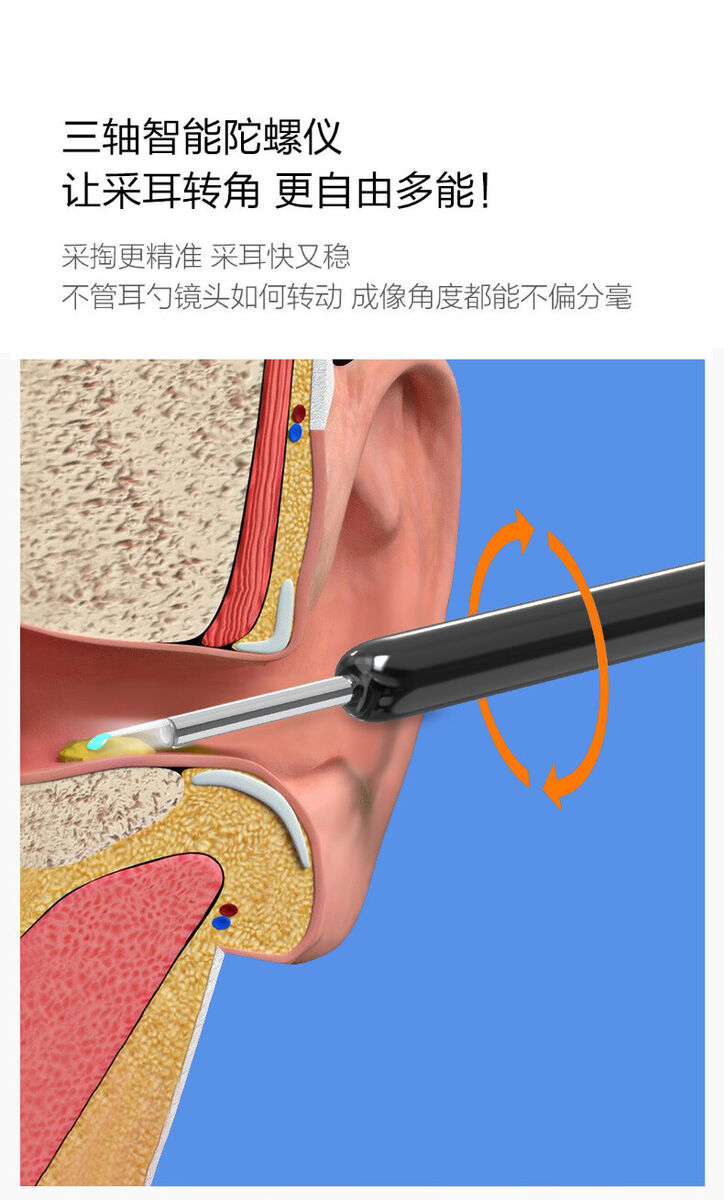 Wireless visual ear scoop R2 luminous ear scoop intelligent high