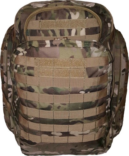 TAS Multicam 45L Patrol 2/3 Day Recon Pack HEAVY DUTY MOLLE WEBBING WEEKEND PACK - Picture 4 of 5