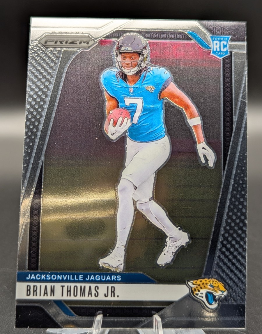 2024 Panini Prizm - Rookies Base Prizm #314 Brian Thomas Jr. (RC) Jaguars