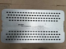 🇺🇸Stryker 4100-451 Aluminum Sterilization Container Tray Lid🇺🇸