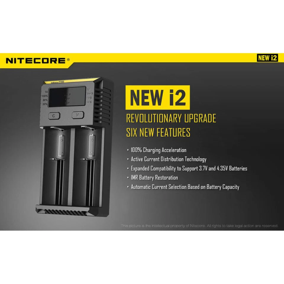 ~NEU~ Nitecore I2 Intellicharger 2-fach Universal Akku Ladegerät - Bild 2 von 4