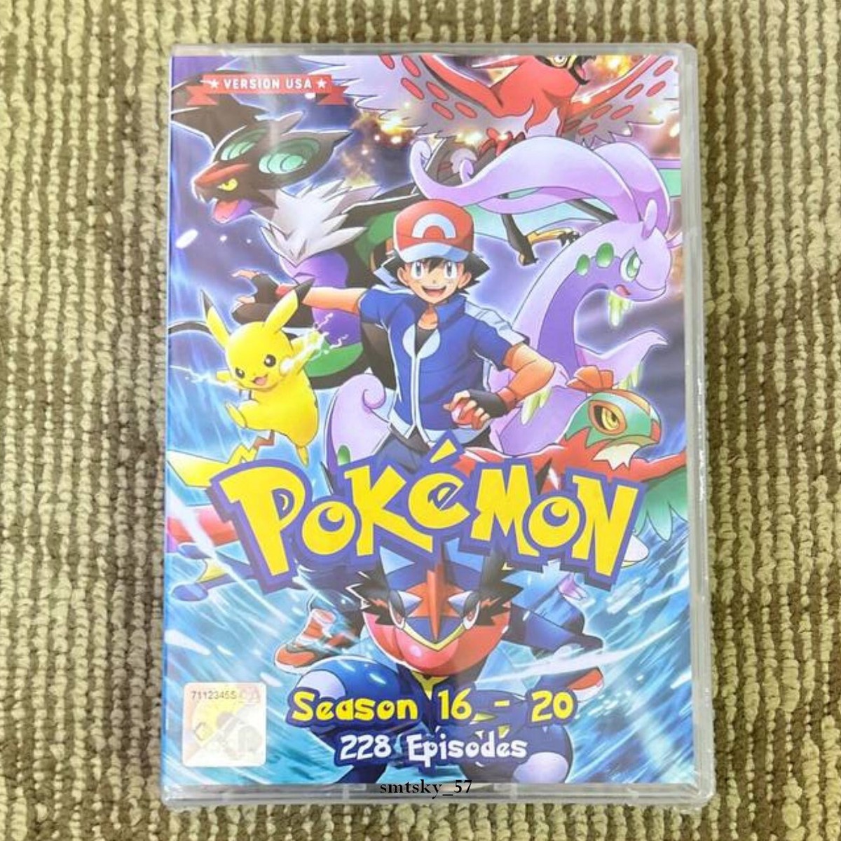 ポケモン　DVD 20本セット　劇場版　スペシャルアニメ English Version DVD Pokemon Series (Season 1 - 20 + 21 Movie