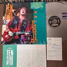 TEN YEARS AFTER Live Legend JAPAN Laser Disc LD VALC-3221 STICKER-OBI  INSERT