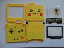 Replacement Housing for Nintendo GBA Game Boy Advance SP Shell Pikachu Yellow