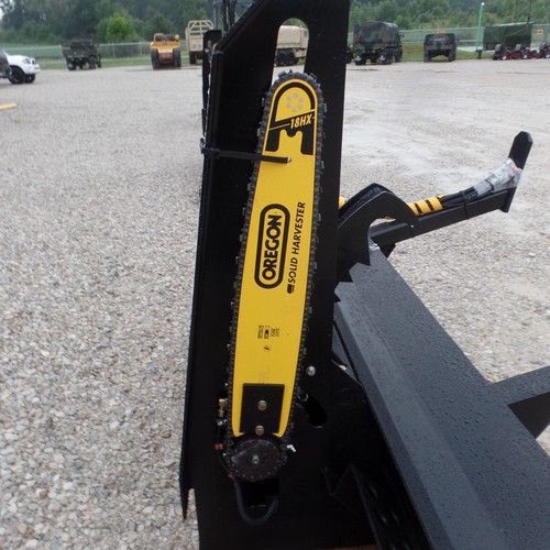 Firewood wood log Processor Attachment Bobcat CAT Deere Gehl Skid Steer