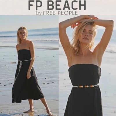 chinese dress ladies Free People FP Beach Free-est Peyton Maxi Tube Dress  White Chocolate  Couture