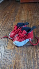 Jordan 12 Child White/Red, size 5C, 850000-600 NWOT No box