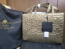 Moose Knuckles x Telfar Quilted Medium Shopper - GOLD : M31UA581TH